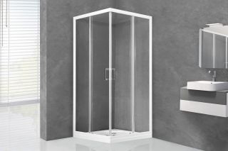 Душевой уголок Royal Bath HPD 100x100см белый RB100HPD-T